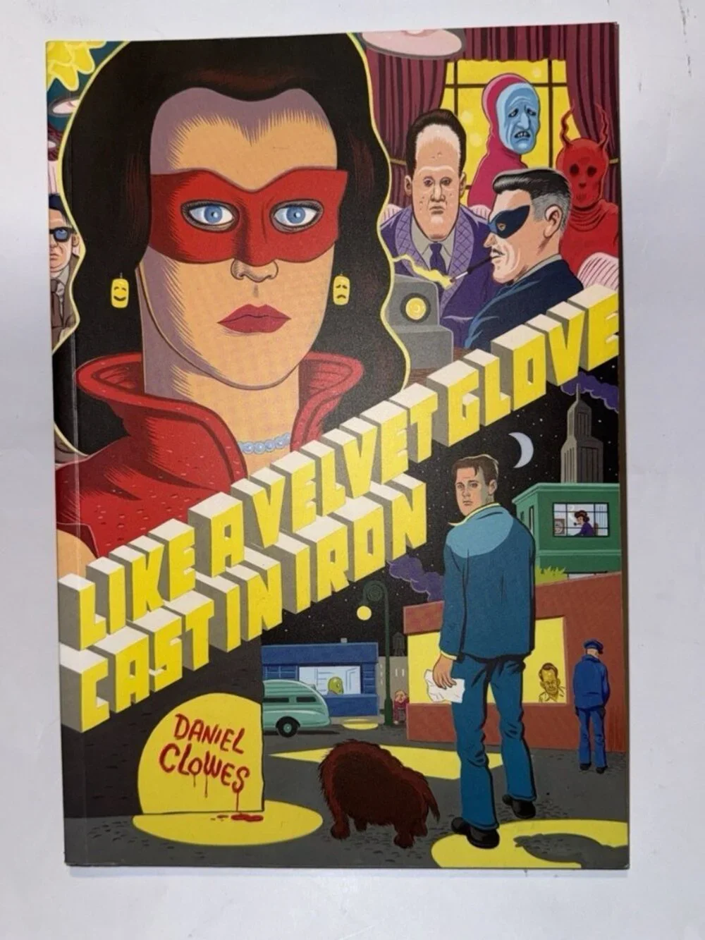 Like a Velvet Glove Cast in Iron by Daniel Clowes TPB